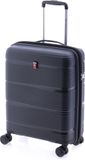 Gladiator Bionic Handbagage Koffer - 55 cm - 38/48 liter - Expandable - TSA slot - Eco Friendly Recyclebaar PP - Zwart