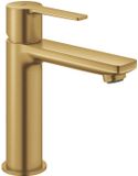 GROHE Lineare New S-Size Robinet de lavabo – Push-Open – EcoJoy – FastFixation Plus – Brossé Cool Sunrise