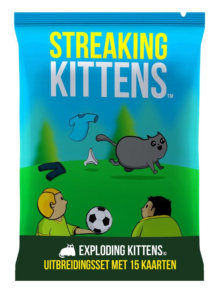 Exploding Kittens Streaking Kittens NL - EAN: 0810083041100