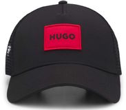HUGO Cap Black zwart