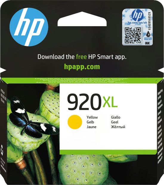 HP 920XL Inktcartridge - Yellow