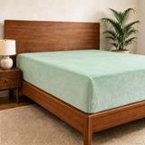 Cathay Home Queen Flanel-pluche hoeslaken