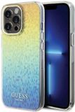 Guess IML Faceted Mirror Disco Iridescent Back Case - Apple iPhone 15 Pro Max - Rainbow