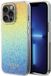 Guess IML Faceted Mirror Disco Iridescent Back Case - Apple iPhone 15 Pro Max - Rainbow