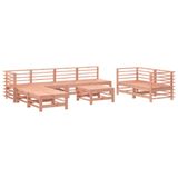 vidaXL 9-delige loungeset massief douglashout