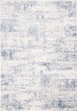 Safavieh Modern Abstract Geweven Vloerkleed voor Binnen, Amelia Collectie, ALA700, in Ivoor & Blauw, 160 X 229 cm