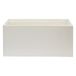 WellHome Top Garden Rotri Pot en polyéthylène, blanc, 80 x 40 x 40 cm