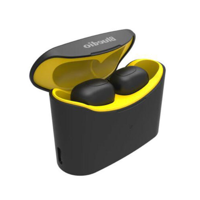 Bluedio T-Elf Mini TWS Draadloze Bluetooth 5 0 Oortjes Ear Wireless Buds Earphones Earbuds Oortelefoon Geel