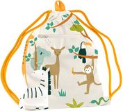 Miniland Rugzak Gymtas Zwemtas Wilde Dieren
