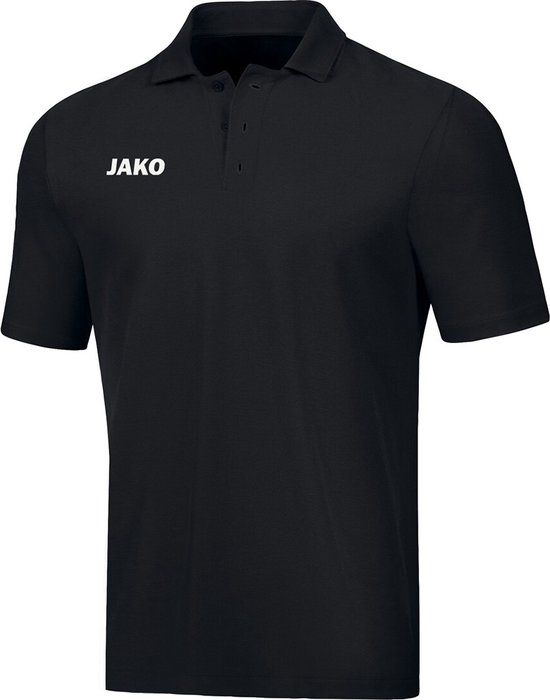 Jako Base Polo - Zwart - Maat 4XL - Heren