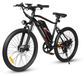 SY26-II Vélo électrique - VTT électrique - 250 W - 36 V - Batterie lithium 13 Ah amovible - Autonomie de plus de 60 km - Roues de 61 cm - Noir