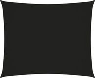 vidaXL Zonnescherm rechthoekig 3,5x4,5 m oxford stof zwart