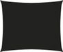 vidaXL Zonnescherm rechthoekig 3,5x4,5 m oxford stof zwart