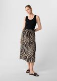 Comma - Vrouwenrok - Zebraprint - Zwart