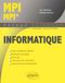 Informatique ELLIPSES Informatique MPI/MPI* Paperback