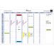 Exacompta - ref. 57150E - 1 magnetisch jaarplanner - teksten in het Frans - droog wisbaar - geleverd met alle nodige toebehoren - Afmetingen: 90 x 59 cm - kleur wit