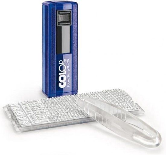 Colop Pocket 20/1 DIY Stamp with Black Ink Pad
