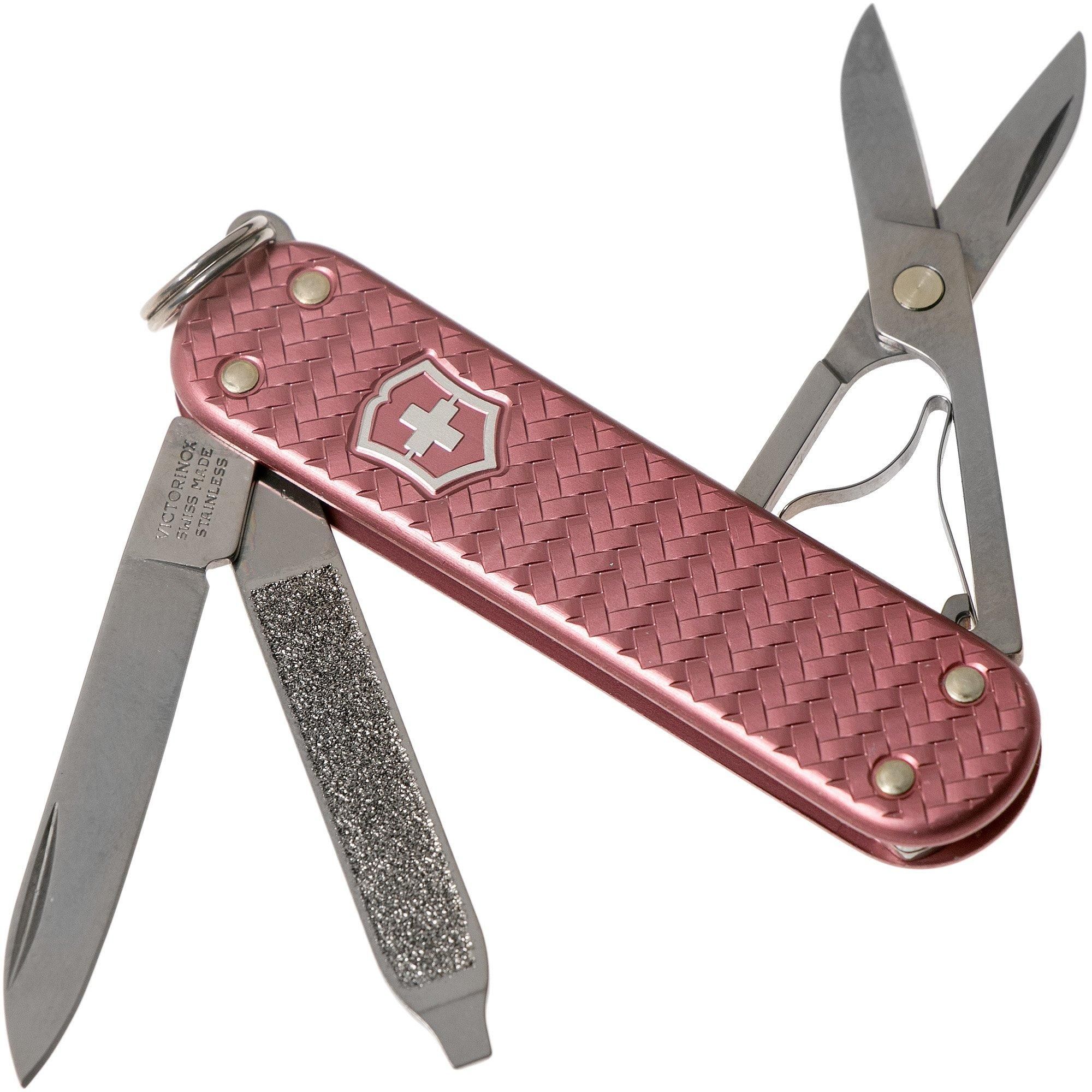 Victorinox Classic SD Precious Alox Gentle Rose 0.6221.405G - Zwitsers zakmes - 7611160206855