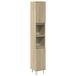 VidaXL Armoire de salle de bain 30x30x190 cm bois traité couleur chêne sonoma