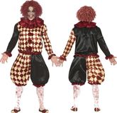 Fiestas Guirca Horror Clown Kostuum Heren Maat 48-50