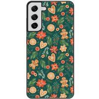 Samsung Galaxy S21 FE pain d epice bedrukt siliconen hoesje