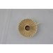 Mansion Atmosphere Moselle kandelaar beige 11x9x3cm