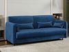 Mobistoxx CONCEPTION PRO Uitklapbare zetel 2 plaatsen blauw stof