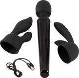 40 years - Wand Vibrator met 2 opzetstukken
