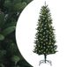 vidaXL Kunstmatige Hinged Kerstboom 150 cm 150 LED's Warmwit PE en PVC