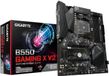 GIGABYTE Moederbord B550 Gaming X V2, AMD AM4, DDR4 tot 4733 MHz, PCIe 4.0, ATX