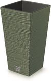Prosperplast Grote bloempot met inzet 11.4L Groen 20x20x38cm