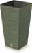 Prosperplast Grote bloempot met inzet 11.4L Groen 20x20x38cm