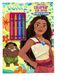 Vaiana 2 Libro para colorear con ceras y pegatinas