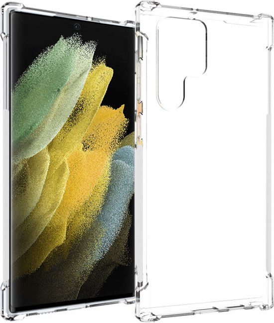 iMoshion Shockproof Case - Samsung Galaxy S22 Ultra - Transparant