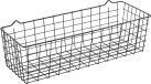 Metaltex Koala Opbergmand - Mat Zwart - Metaal - 33 x 9 x 12 cm