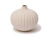 Nordic Nest Lindform Vase Bari Sand white light deep line, S