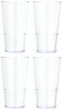 Travellife Lua Camping Bierglas / Softdrinkglas 4 stuks 330 ml