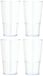 Travellife Lua Camping Bierglas / Softdrinkglas 4 stuks 330 ml