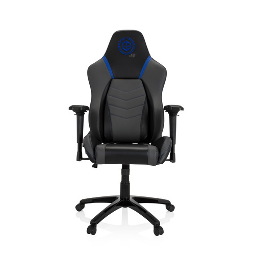 HJH OFFICE GAMEBREAKER POLARYS I - Gamestoel Grijs / Blauw