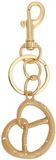 Merkloos / Sans marque Goudlief Bag charm Tashanger Telefoonhanger pretzel