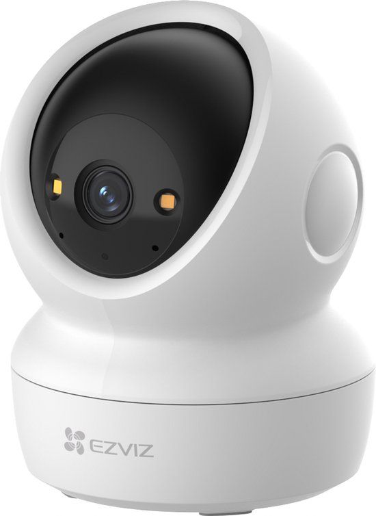 EZVIZ H6c G1 2K - Beveiligingscamera Binnen – Pet Cam- 360° Pan & Tilt – Smart Tracking, Color Nachtzicht & Privacy Shutter - Wifi 6 – MicroSD & Cloud