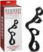 CHISA Behave! Kinky Spreader Restraints Zwart Kunststof