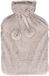 DID Bouillotte - avec housse peluche douce - gris clair - 2L - bouillotte