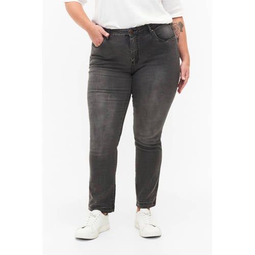 Zizzi Emily Slim Fit Jeans - Grey Denim
