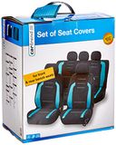 UNITEC Stoelbekledingset Fashion Iceblue 14-delig
