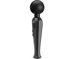Pretty Love Skyler Wand Vibrator met Digitaal LED Display Zwart
