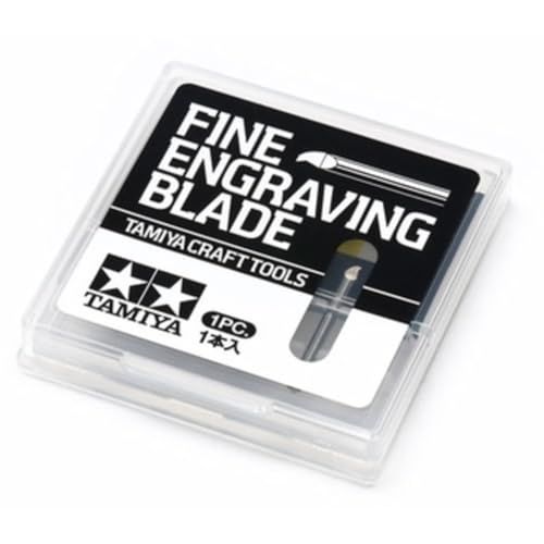 TAMIYA 74162 Graveermes 0,25 mm/schacht 2 mm/lengte 25 mm