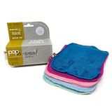 Close Parent - Premium herbruikbare babydoekjes in blauw en roze - hypoallergeen, bamboe, multifunctioneel - pak van 10