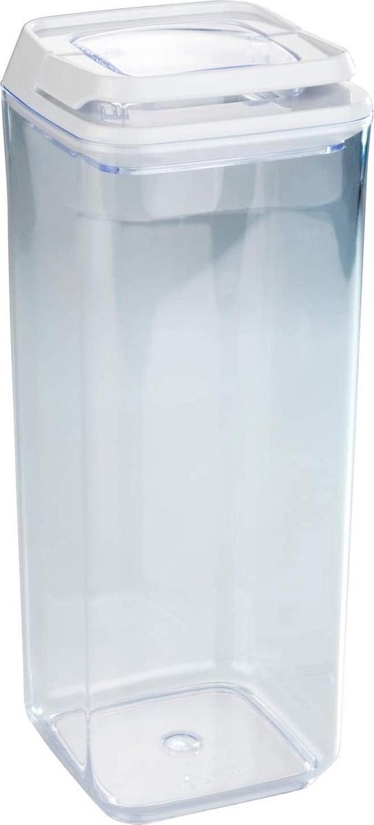 WENKO Voorraadpot 1,7 Liter Polystyreen Transparant