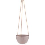 AmeliaHome Bloempot van keramiek om op te hangen, Lokai cacao